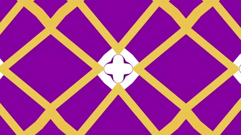 Kaleidoscope animation 3d background seamless loop 스톡 동영상 121702007