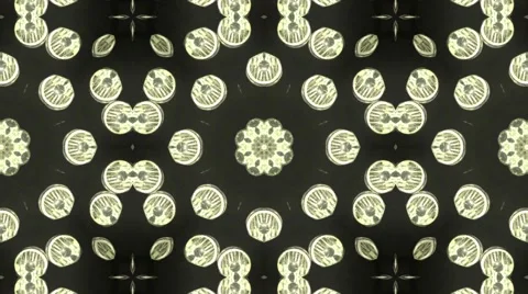 Kaleidoscope animation Stock Footage 45485723