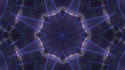 Kaleidoscope animation Stock Footage 45639393