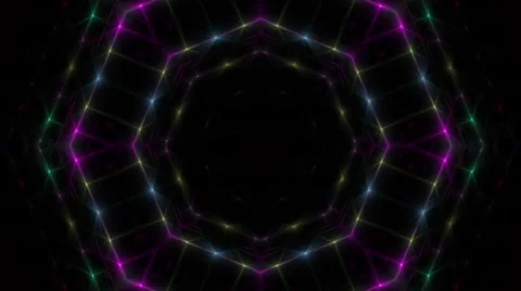 Kaleidoscope animation 库存影片 47315701