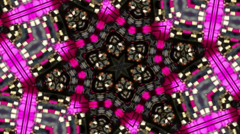 Kaleidoscope animation Video stock 50279354