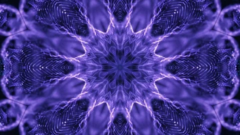 Kaleidoscope animation. Loop Stock Footage 71220267