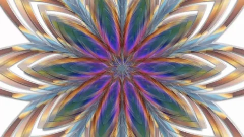 Kaleidoscope background abstract Stock Footage 125298706