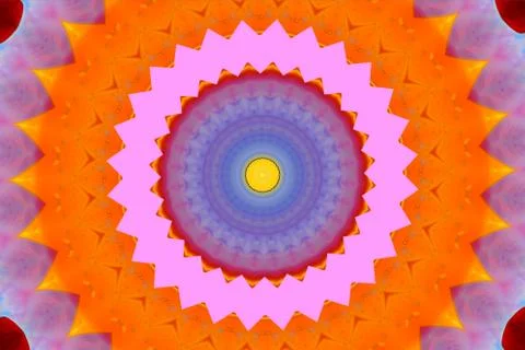 Kaleidoscope Background Colours 스톡 일러스트