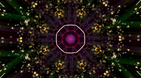 Kaleidoscope background Stock Footage 42069553