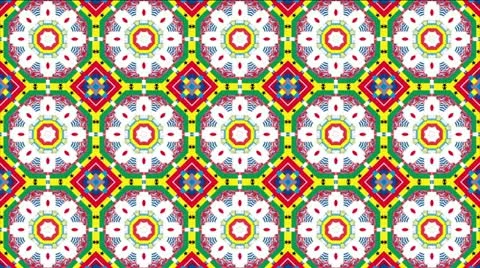 Kaleidoscope Background Footage ver1 soft circle Stock Footage