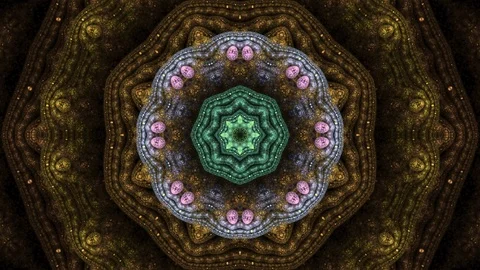 Kaleidoscope Background-Loopable - Motion Graphics Animation Loop. HD Stock Footage 92593019