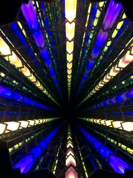 Kaleidoscope Background Stock Photos