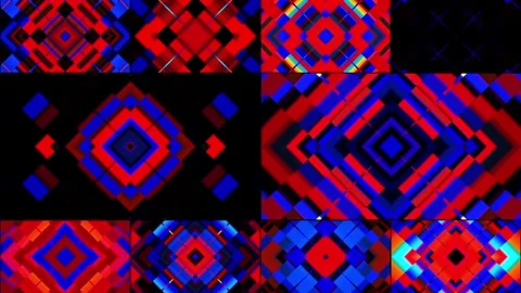 Kaleidoscope Backgrounds for After Effects Stockmateriaal After Effects