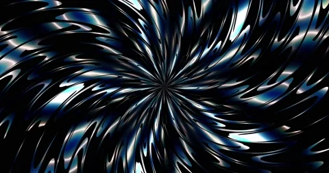 A kaleidoscope of blue-white rays of light that has the structure of a plasma Stock Footage 212459649