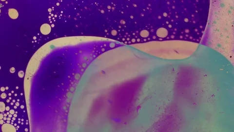 Kaleidoscope of Colors . Abstract Patterns.Microscopic View Stock Footage