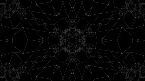 Kaleidoscope in cosmos Stock Footage 134172024