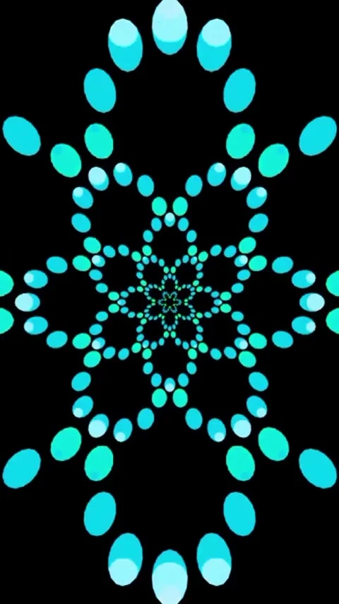 A Kaleidoscope of Creativity and Tranquility Stock Footage 329178414