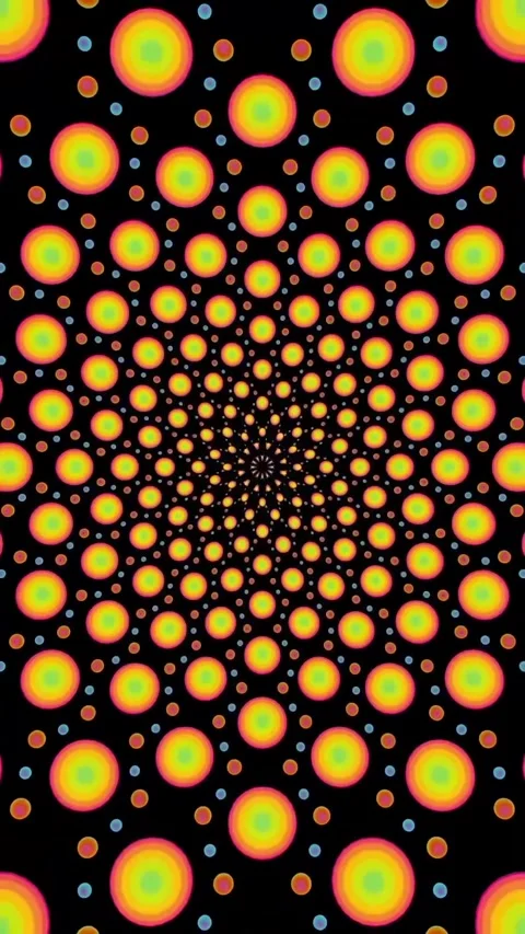 A Kaleidoscope of Creativity and Tranquility Video stock 329178417