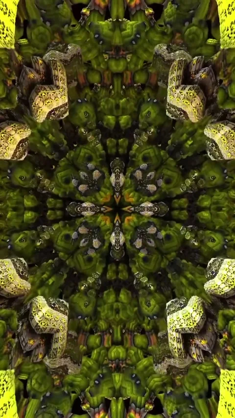 A Kaleidoscope of Creativity and Tranquility Stock Footage 329178454