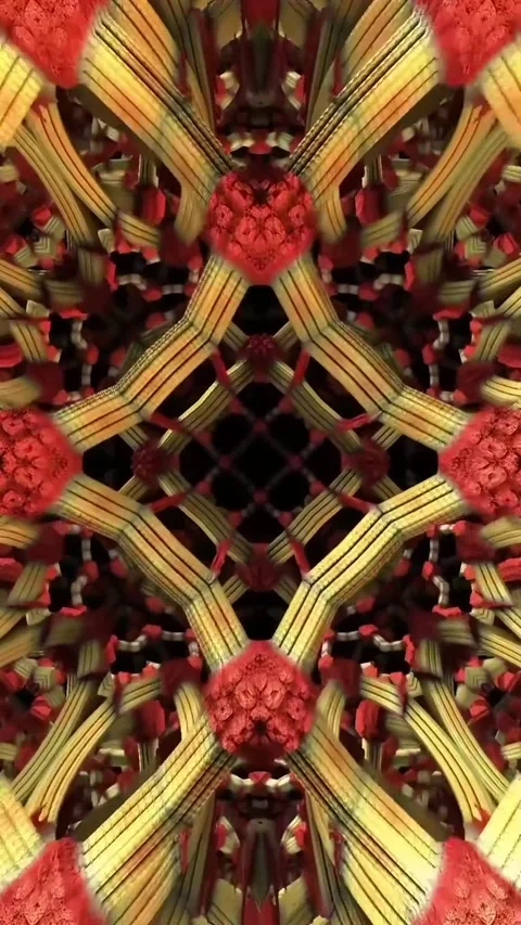 A Kaleidoscope of Creativity and Tranquility Video stock 329178455
