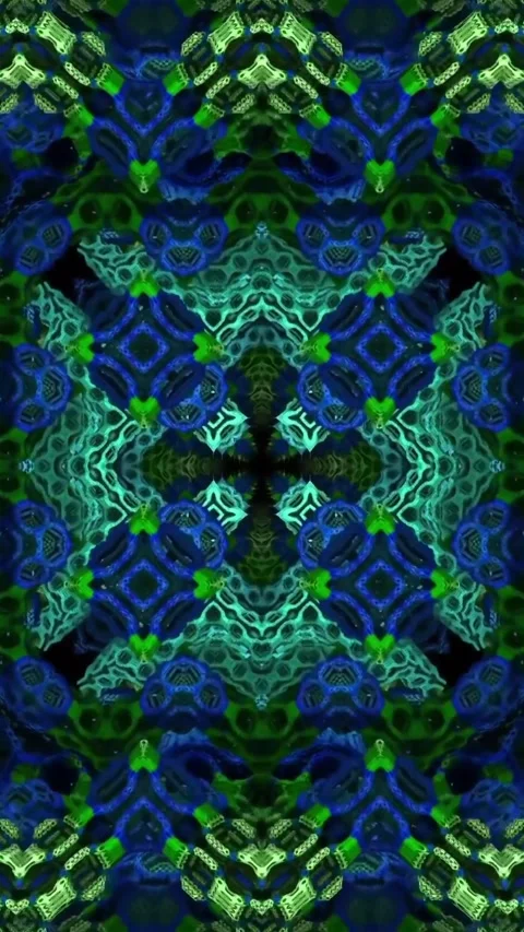 A Kaleidoscope of Creativity and Tranquility Stock Footage 329178464