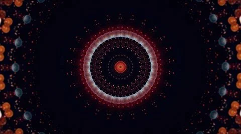 Kaleidoscope design graphic pattern background. Stock Illustration