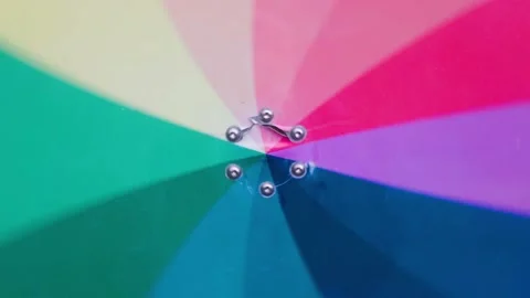 Kaleidoscope of different colors Stock Footage 226248055