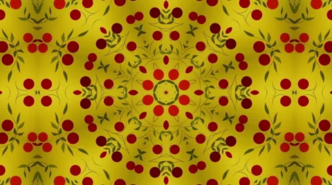 Kaleidoscope dots Stock Footage 43132915