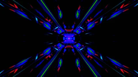 Kaleidoscope E Stock Footage 144663458