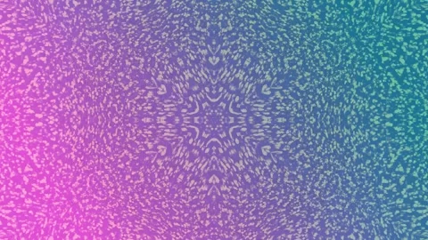 Kaleidoscope effect with geometric patterns and gradient colors this video Stock-Footage 335273109