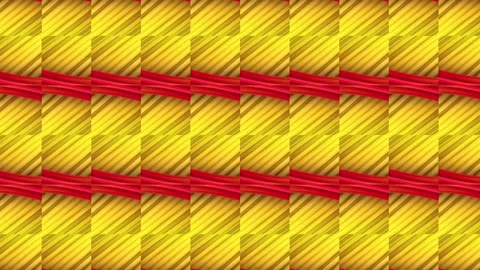 Kaleidoscope effect. Yellow kaleidoscope sequence pattern. 4k. HD Video stock 150605752