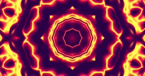 Kaleidoscope of fire Stock Footage 278865000