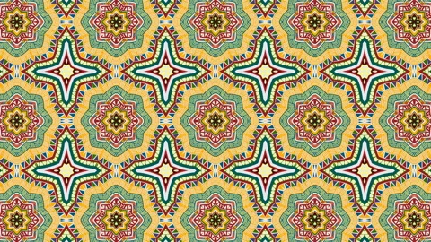 Kaleidoscope flower patterns. Abstract multicolored motion graphics backgroud Vídeos de archivo 93967953