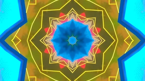 Kaleidoscope Stock Footage 99590194