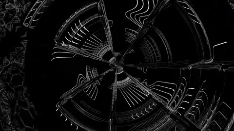 Kaleidoscope Stock Footage 317823566