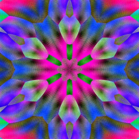 Kaleidoscope geometric pattern design abstract background,seamless Stock Footage 227316825