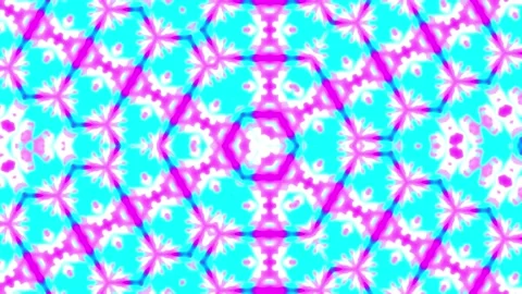 Kaleidoscope glow gradient effect animation Stock Footage 208588103