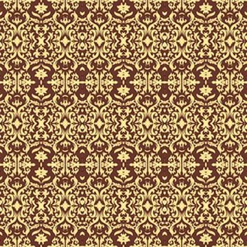 Kaleidoscope Gold seamless pattern for Your Desing Stock Illustration