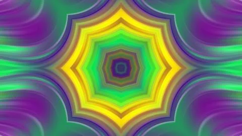 Kaleidoscope gradient symmetry pattern background 스톡 일러스트