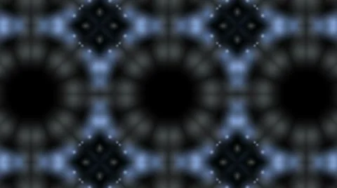 Kaleidoscope highlight pattern Stock Footage 8579001