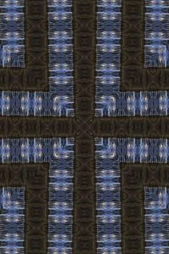 Kaleidoscope illusion Stock Illustration