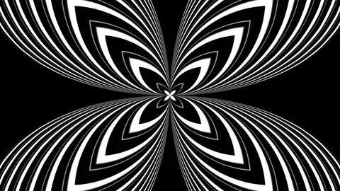 Kaleidoscope Illusion Motion Background ... | Stock Video | Pond5