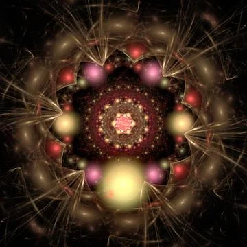 Kaleidoscope Stock Illustration