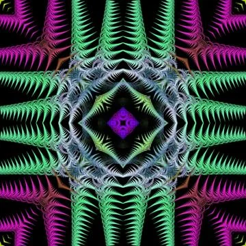Kaleidoscope Stock-Illustration