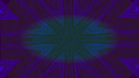 Kaleidoscope Imitation Background: Dynamic Patterns for Multimedia Presentations Stock Footage 246009909