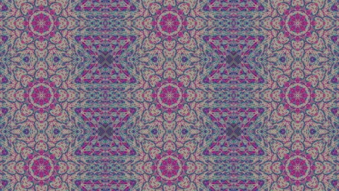 Kaleidoscope Imitation Patterns: Dynamic Visuals for Artistic Video Editing. Stock Footage 245454962