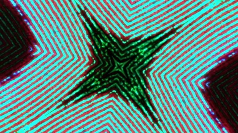Kaleidoscope led lights Stock Footage 51921545