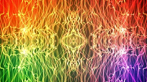Kaleidoscope Light Patterns Background Stock-Footage 91394982
