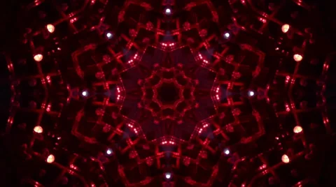 Kaleidoscope lights Stock Footage 38415257