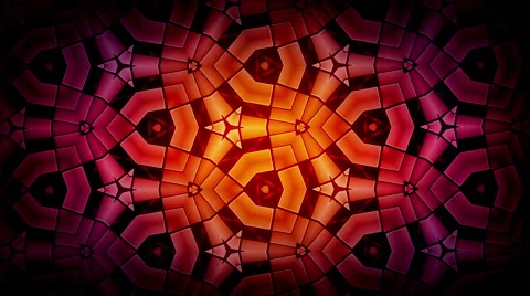 Kaleidoscope Loop Animation Backdrop Stock Footage 51167896