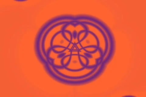 Kaleidoscope Loop Stock Footage 308285