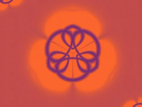 Kaleidoscope Loop Stock Footage 450483