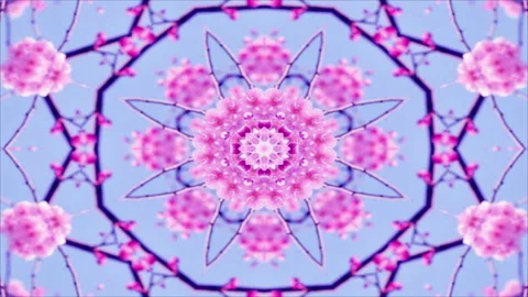 Kaleidoscope Loop Stock Footage 193837026