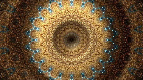 Kaleidoscope: Loopable Background for Creative Meditation Stock Footage 297627577
